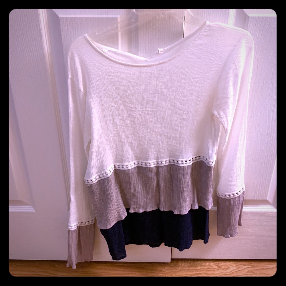 Small long sleeve blouse